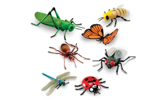 Insekter jumbo 7 stk 