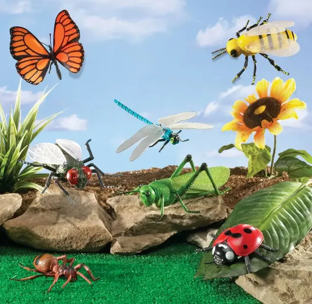 Insekter jumbo 7 stk 