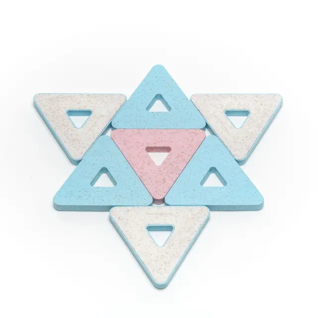 Mitt første Polydron magnetsett 96 deler 