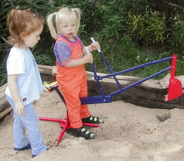 Gravemaskin i metall 