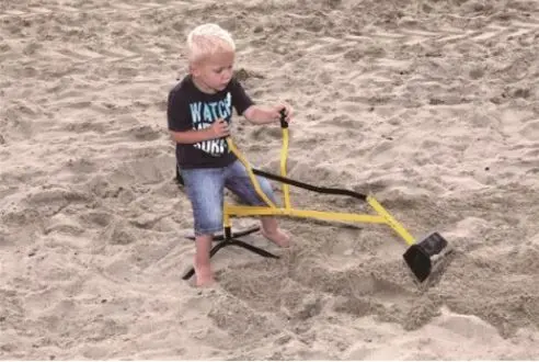 Gravemaskin i metall 