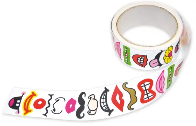 Klistremerker munn og nese 1000 stk 