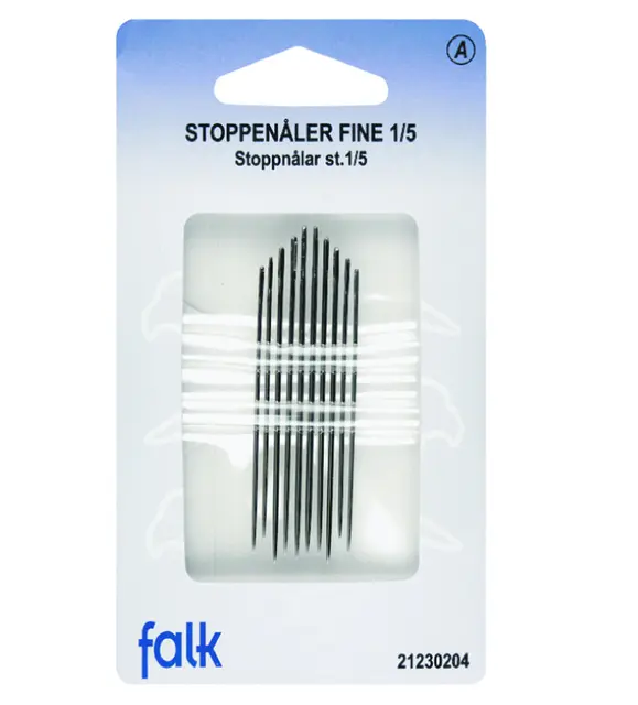 Stoppenåler Strl 1/5, 10 stk 