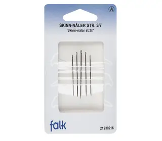 Skinnåler Strl. 3/7, 5 stk