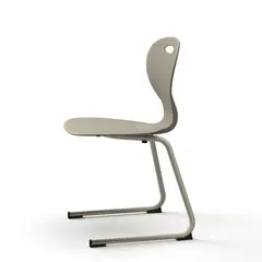 SEET Trend stol med C-fot beige SH46-49 cm