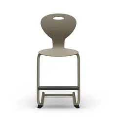 SEET Trend stol med fotbrett beige SH50 cm