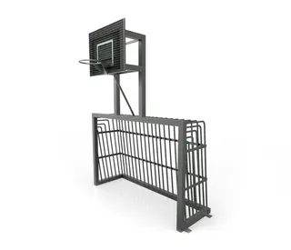 Goliath arenamål med baskettopp B300 x D90 x H375 cm