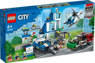 LEGO® City Politistasjon 668 deler