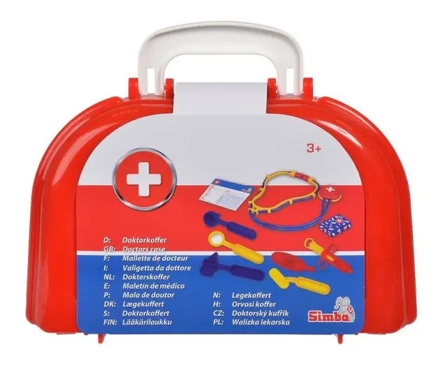 Doktorkoffert 14 deler 