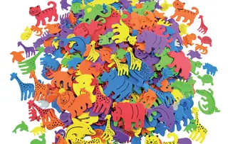 Mosegummidyr 500 stk