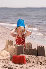 Sandformer og spader 6 deler