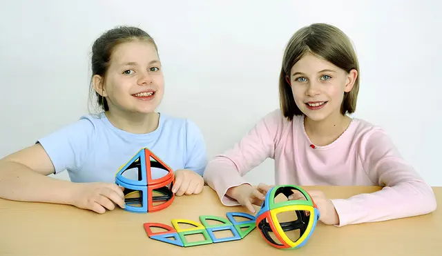 Polydron magnetisk byggesett 36 deler 