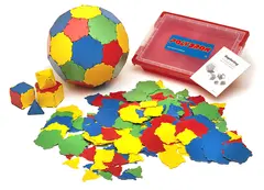 Polydron byggesett 184 deler