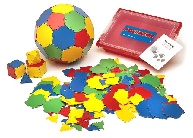 Polydron byggesett 184 deler 