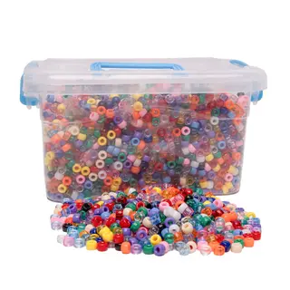 Kongoperler Ø9 mm, 5000 stk