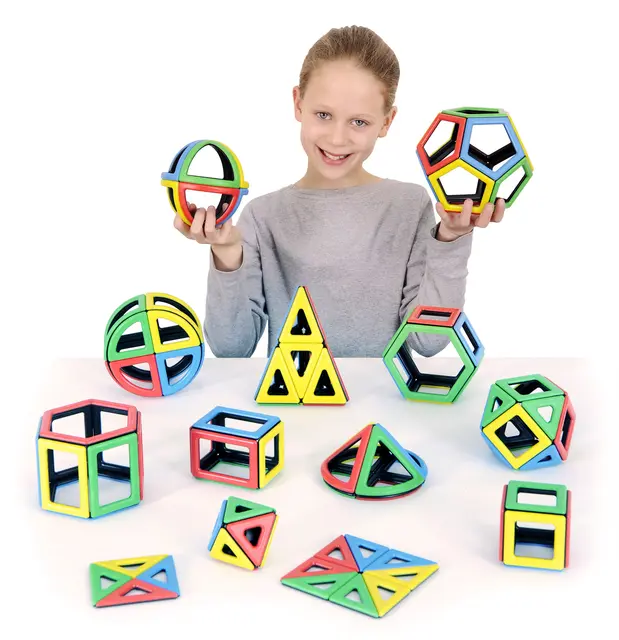 Polydron matematikk 118 deler 