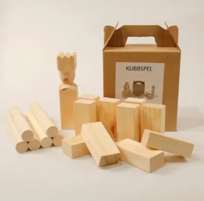 Kubb Utendørsspill fra 7 år 