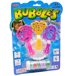 Såpeboblesett 5 deler, 40 ml