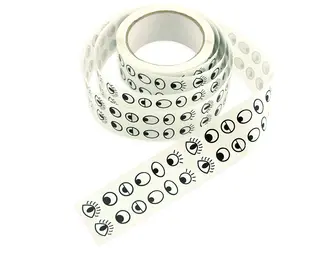 Øyne selvklebende 1000 par