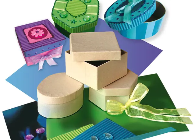 Kartongesker Ø7-8 cm, 12 stk 