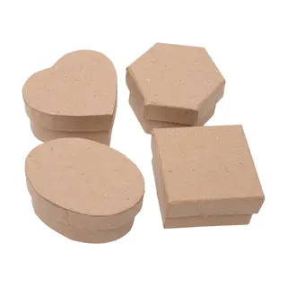 Kartongesker Ø7-8 cm, 12 stk