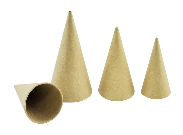 Pappkjegler mix 30 stk 