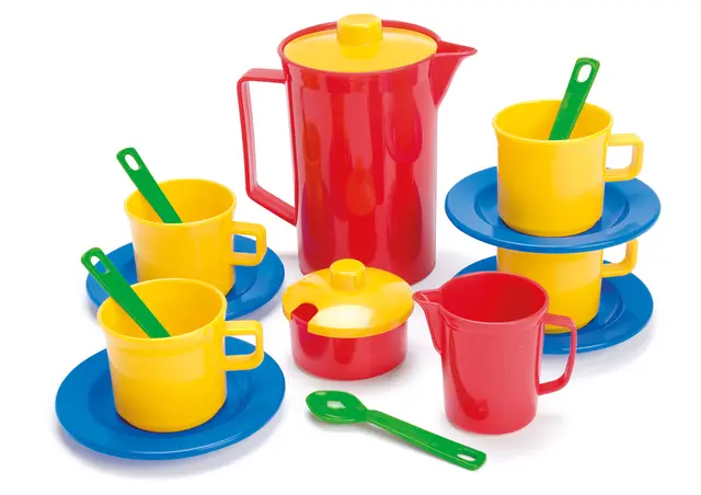 Kaffe serveringssett 17 deler 