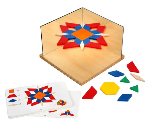 Speilhjørne 3 deler 