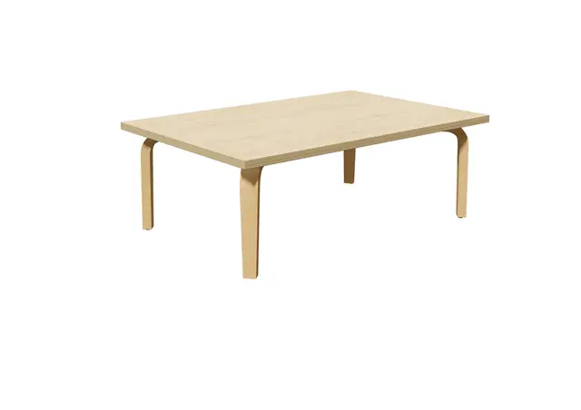 Spire HPL bord bjørk L120 x B80 x H65 cm 