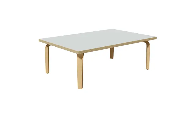 Spire HPL bord lys grå L120 x B80 x H42 cm 