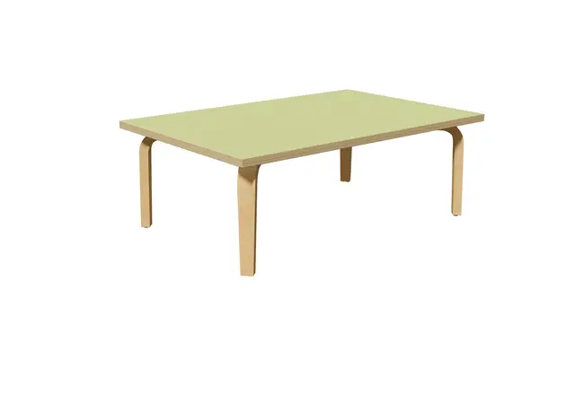 Spire HPL bord olivengrønn L120 x B80 x H65 cm 