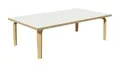 Spire HPL bord hvit L140 x B80 x H65 cm