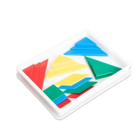 Tangram L10 cm, 4  x 7 former 