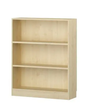 Labyrint bokhylle lav bjørk B100 x D32 x H90 cm 