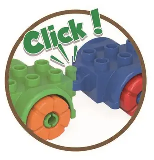 Biobuddi byggesett kjøretøy 72 deler