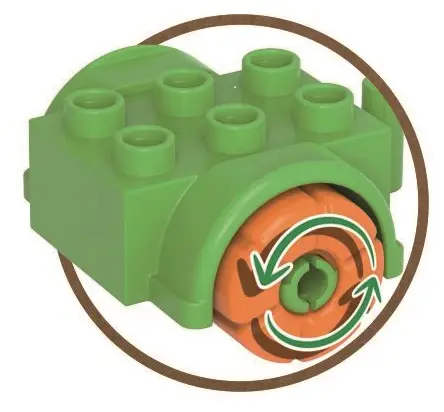 Biobuddi byggesett kjøretøy 72 deler 