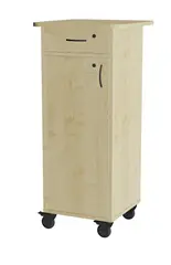 Nord st&#229;kateter m/ skuff og skap Bj&#248;rk B55 x D55 x H110 cm