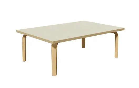 Spire akustikk bord beige L120 x B80 x H42 cm 