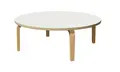 Spire HPL bord hvit Ø120 x H52 cm