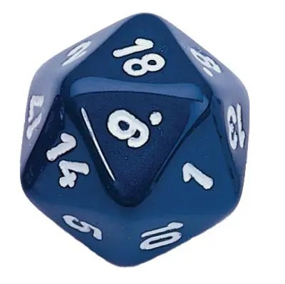 Terninger 20 mm, 10 stk 