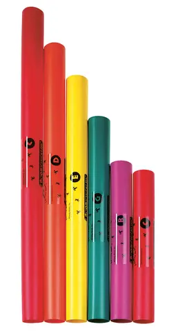 Boomwhackers rytmerør 6 stk 