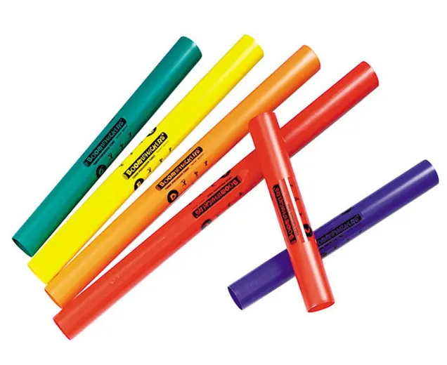 Boomwhackers rytmerør 6 stk 