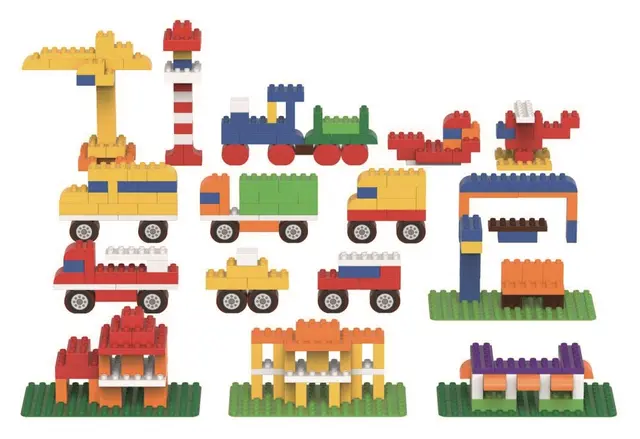 Biobuddi City byggesett 247 klosser + 3 plater 