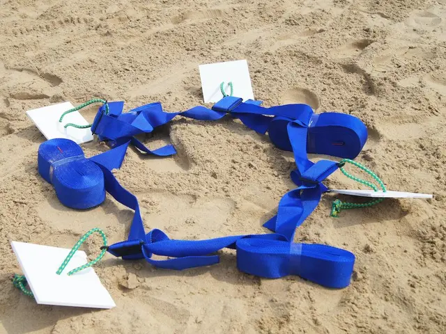 Baneoppmerking til beachvolleybane 