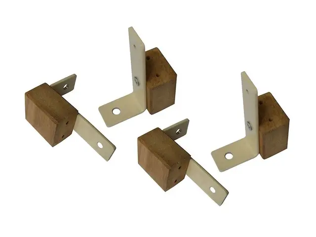 Festebraketter til enkel ribbe 4 stk 