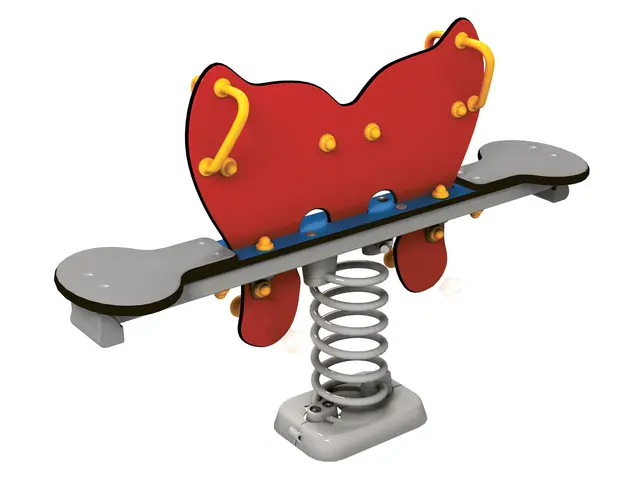 Dobbelvippe sommerfugl L123 x B28 x H83 cm 