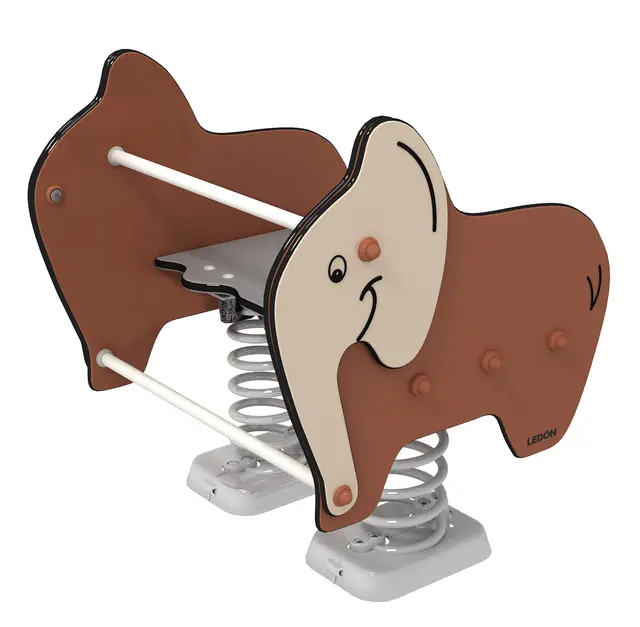 Elefant dobbelvippe L80 x B75 xH 83 cm 