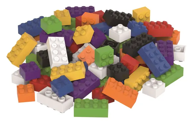 Biobuddi små klosser kreativt byggesett 1000 deler 