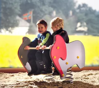 Elefantvippe dobbel L80 x B75 x H83 cm