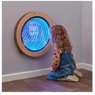 Stort evighetsspeil Ø50 cm